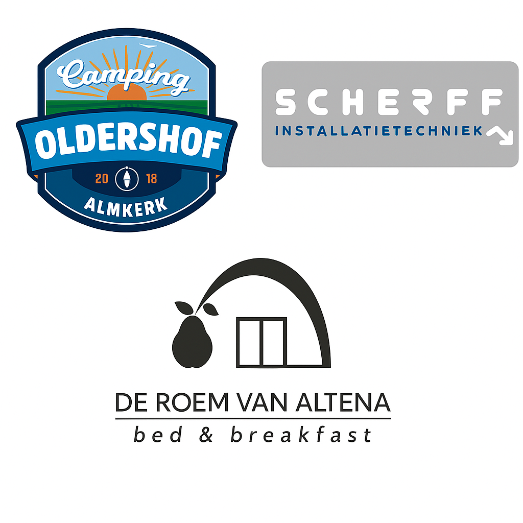 Combineer drie logo'